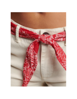 Short chino vintage beige femme - Superdry