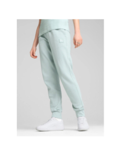 Pantalon jogging essentials elevated bleu clair femme - Puma