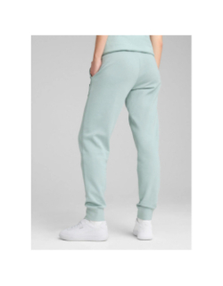 Pantalon jogging essentials elevated bleu clair femme - Puma