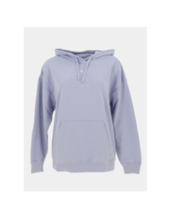 Sweat à capuche oversized bleu femme - Puma