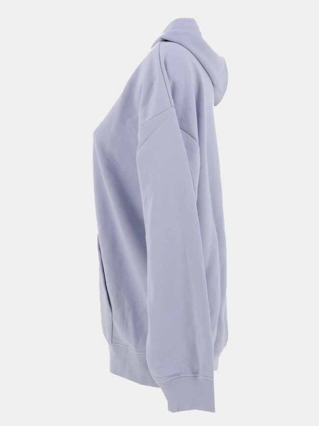 Sweat à capuche oversized bleu femme - Puma