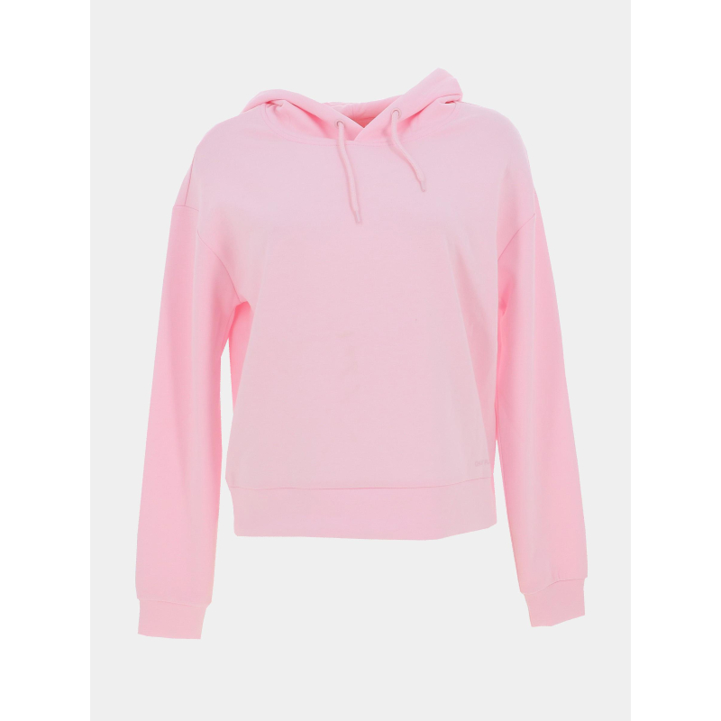 Sweat à capuche plounge rose femme - Only Play