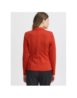Veste blazer kate orange femme - Ichi