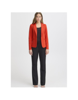 Veste blazer kate orange femme - Ichi
