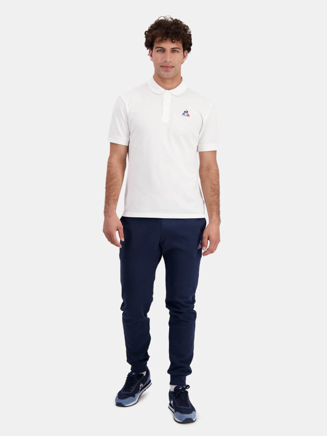 Polo en jersey essential n1 blanc homme - Le Coq Sportif