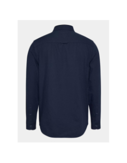 Chemise en flanelle regular bleu marine homme - Tommy Jeans