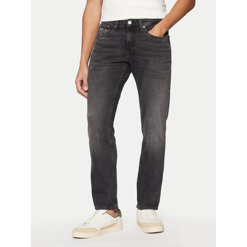 Jean slim scanton denim noir homme - Tommy Jeans
