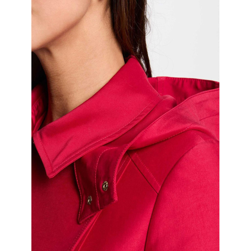 Manteau trench gladia rouge femme Morgan wimod