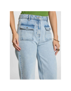 Jean large widy 2 bleu clair femme - Morgan