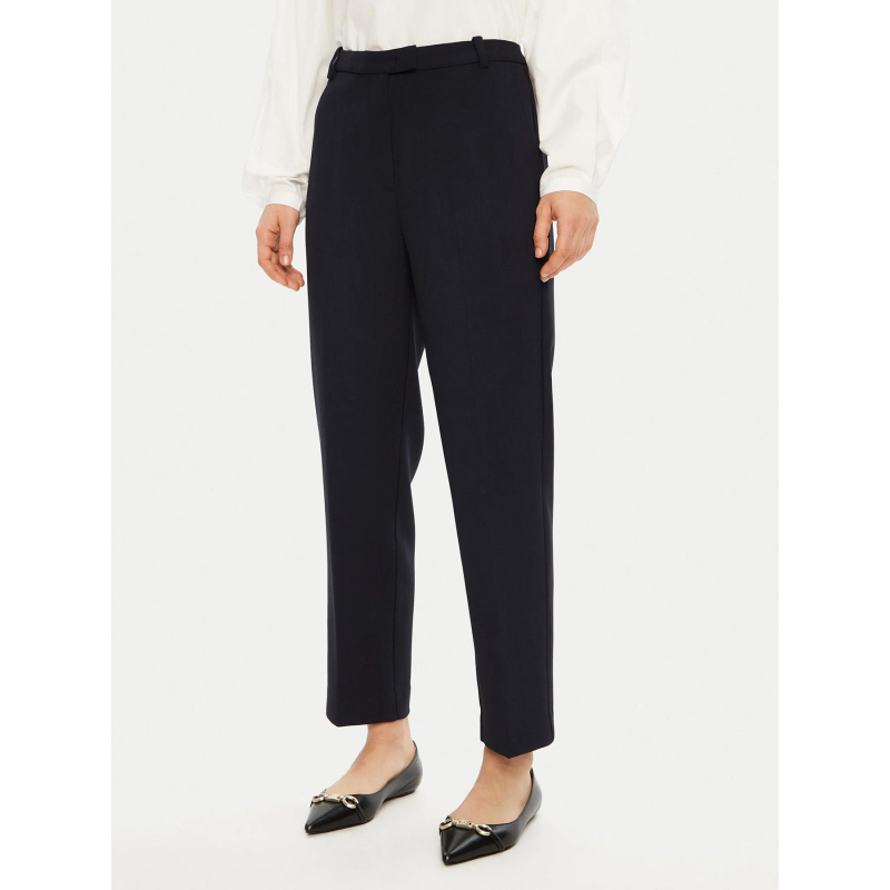 Pantalon slim coupe courte bleu marine femme - Tommy Hilfiger