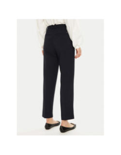 Pantalon slim coupe courte bleu marine femme - Tommy Hilfiger