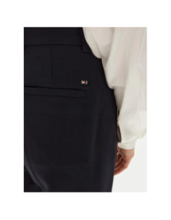 Pantalon slim coupe courte bleu marine femme - Tommy Hilfiger