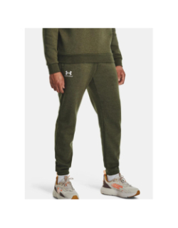 Pantalon jogging ua essential fleece kaki homme - Under Armour