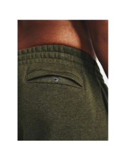 Pantalon jogging ua essential fleece kaki homme - Under Armour