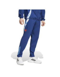 Pantalon jogging ffr travel 24/25 bleu marine homme - Adidas