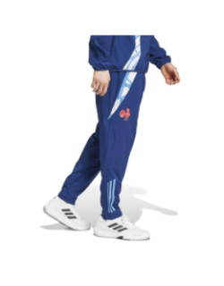 Pantalon jogging ffr travel 24/25 bleu marine homme - Adidas