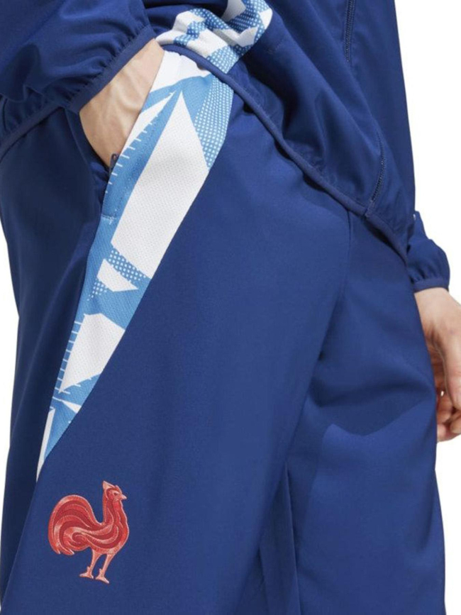 Pantalon jogging ffr travel 24/25 bleu marine homme - Adidas