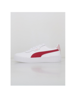 Baskets carina 3.0 ps blanc rose fille - Puma
