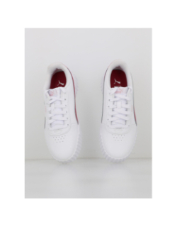 Baskets carina 3.0 ps blanc rose fille - Puma
