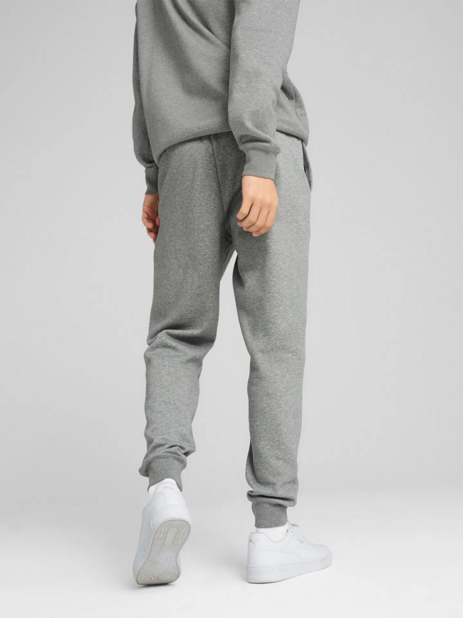 Pantalon jogging essential no.1 logo gris homme - Puma
