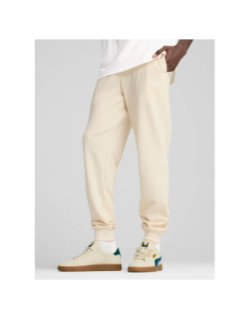 Jogging ess no.1 logo blanc écru homme - Puma