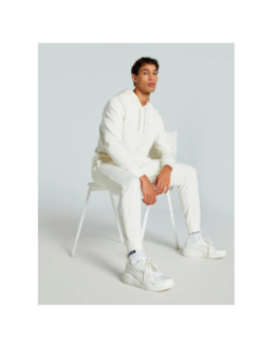 Jogging ess no.1 logo blanc écru homme - Puma
