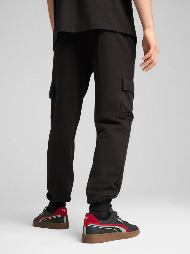 Pantalon jogging cargo essential no.1 noir homme - Puma