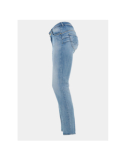 Jean slim pulp lonia bleu femme - Le Temps Des Cerises