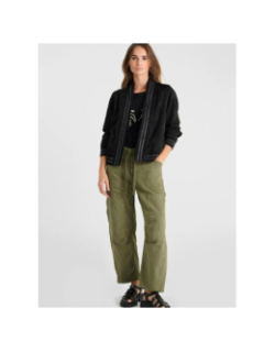 Veste imprimée clavel noir femme - Le Temps Des Cerises