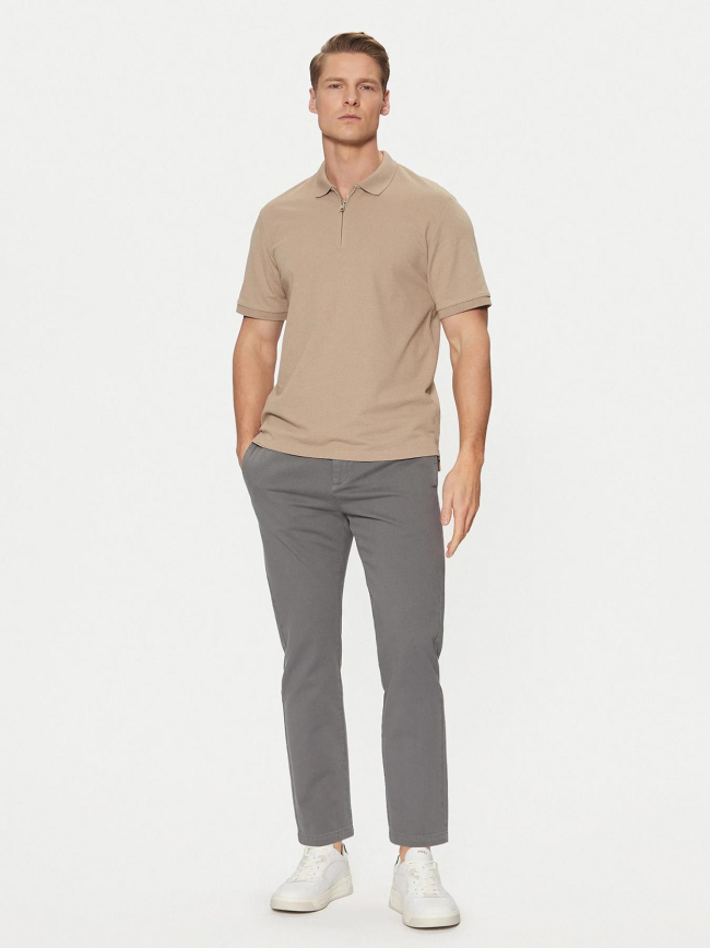 Pantalon chino david 251 gris homme - Hugo