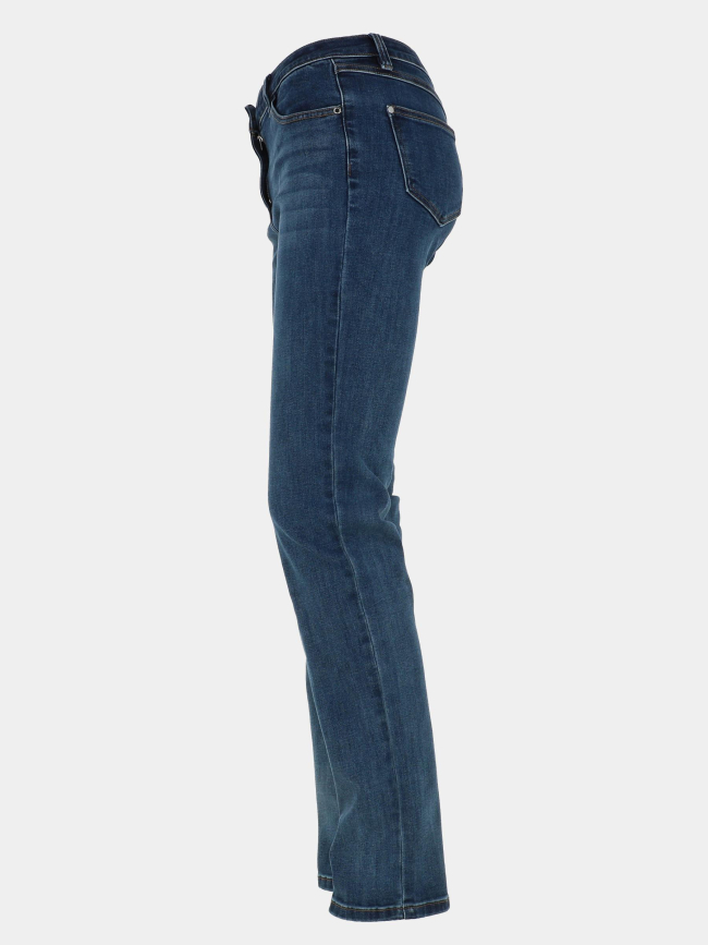 Jean droit stone bleu femme - Morgan