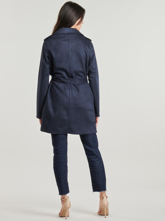 Manteau léger trench garia bleu marine femme - Morgan