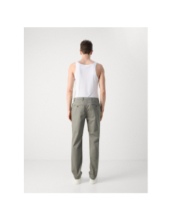 Pantalon chino denton structuré gris homme - Tommy Hilfiger
