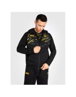 Sweat à capuche zippé ufc fusion noir doré homme - Venum