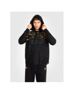Sweat à capuche zippé ufc fusion noir doré homme - Venum