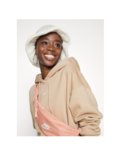 Sweat à capuche nsw phnx beige femme - Nike