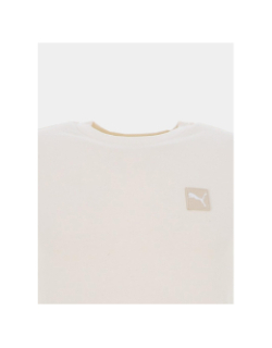 T-shirt essentials elevated écru homme - Puma