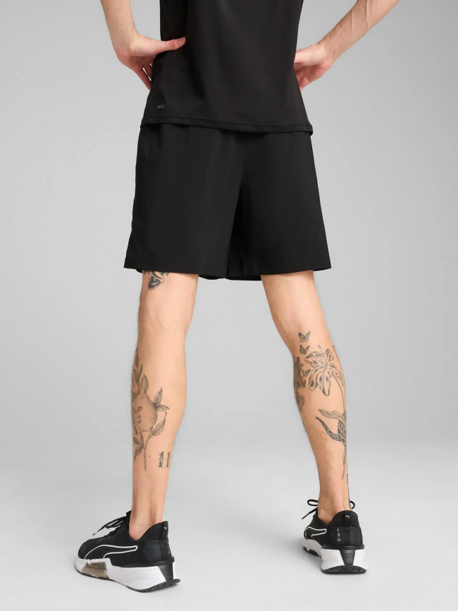 Short de sport tad essentials 7 noir homme - Puma