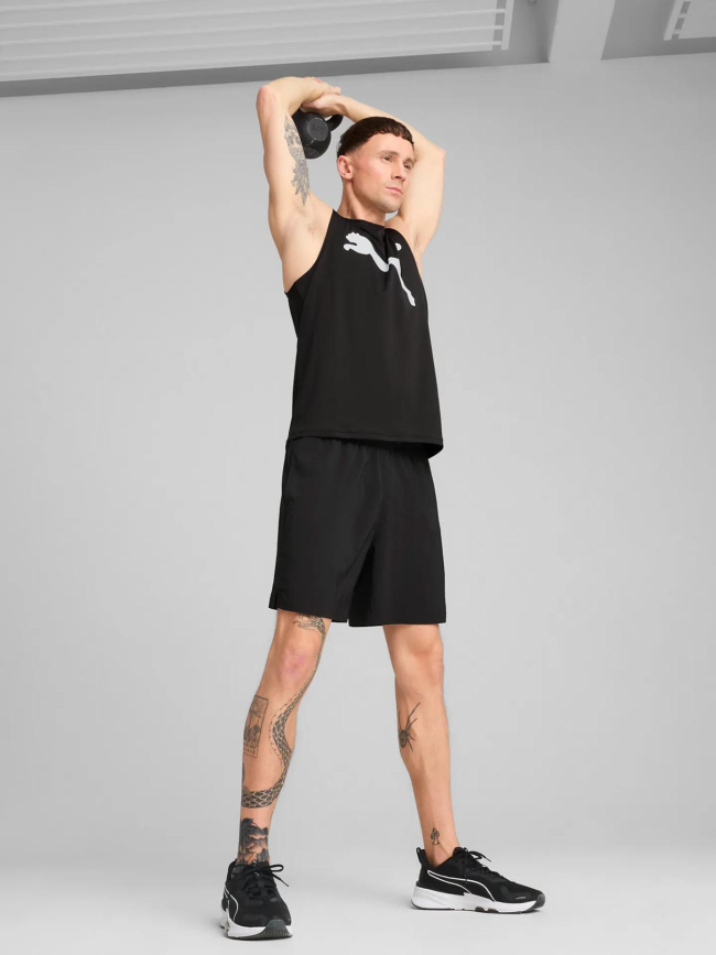 Short de sport tad essentials 7 noir homme - Puma