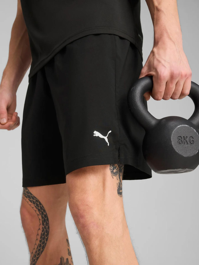 Short de sport tad essentials 7 noir homme - Puma