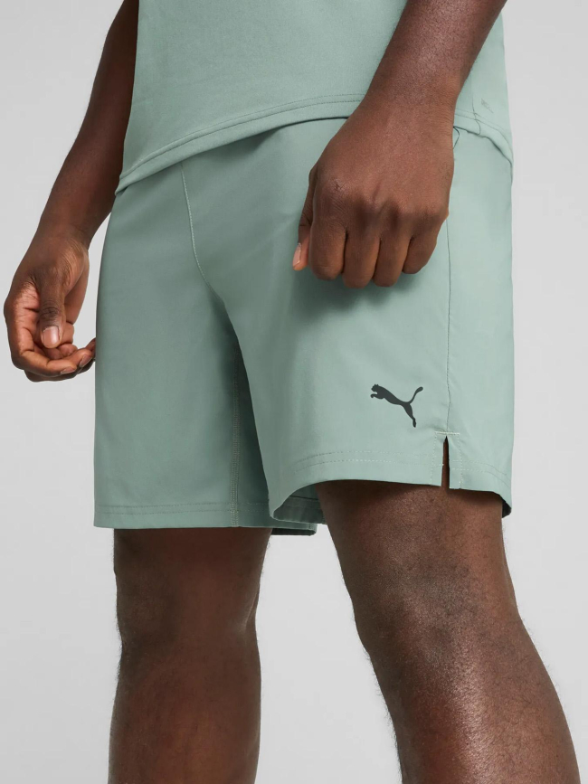 Short de sport tad essentials 7 vert homme - Puma