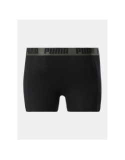 Pack de 2 boxers everyday basic kaki et noir homme - Puma