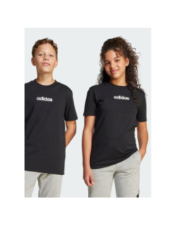 T-shirt à manches courtes j lin tee 160 noir enfant - Adidas
