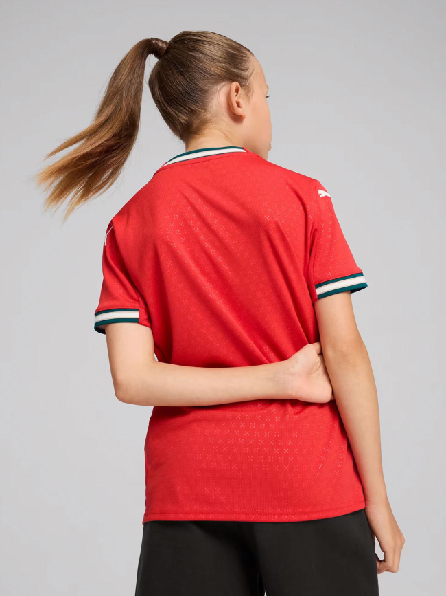 Maillot de football domicile portugal 2025 rouge enfant - Puma