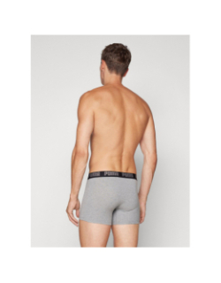 Pack de 3 boxers everyday basic noir et gris homme - Puma