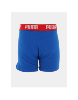 Pack de 2 boxers everyday logo bleu et rouge garçon - Puma