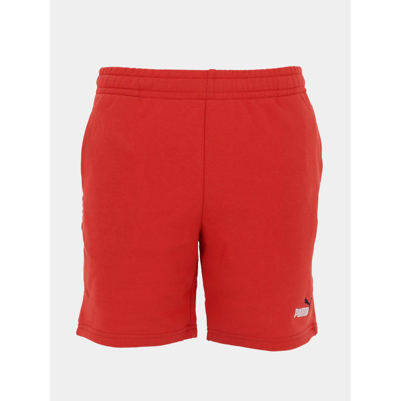 Short de sport essentials color no.1 logo rouge enfant - Puma