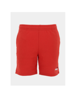 Short de sport essentials color no.1 logo rouge enfant - Puma
