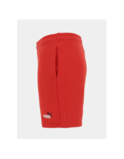 Short de sport essentials color no.1 logo rouge enfant - Puma