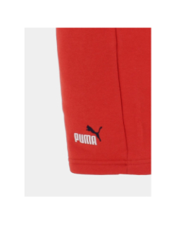 Short de sport essentials color no.1 logo rouge enfant - Puma